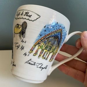 Anthropologie Linea Carter I Love Paris Deva Priya Mug